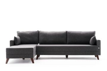 Atelier Del Sofa Kutna garnitura, Antracit, Bella Corner Sofa Left - Anthracite