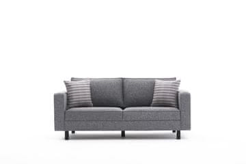Atelier Del Sofa Dvosjed, Sivo, Kale Linen - Grey