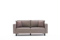 Atelier Del Sofa Dvosjed, Krem, Kale Linen - Cream