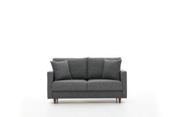 Atelier Del Sofa Dvosjed, Sivo, Eva - Grey
