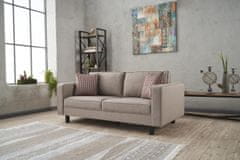 Atelier Del Sofa Dvosjed, Krem, Kale Linen - Cream