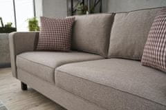 Atelier Del Sofa Dvosjed, Krem, Kale Linen - Cream