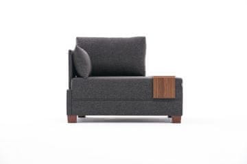 Atelier Del Sofa Sofa, Antracit, Fly Left - Anthracite
