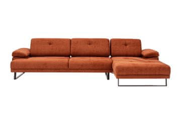 Atelier Del Sofa Kutna garnitura, naranča, Mustang Small Right - Orange