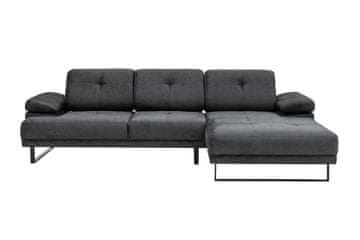Atelier Del Sofa Kutna garnitura, Antracit, Mustang Small Right - Anthracite