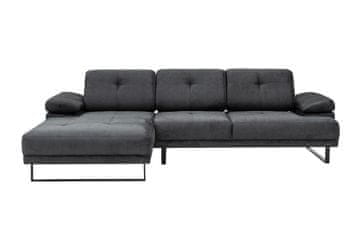 Atelier Del Sofa Kutna garnitura, Antracit, Mustang Large Left - Anthracite