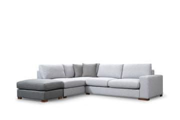 Atelier Del Sofa Kutna garnitura, Sivo Svijetlo siva, Loop 1