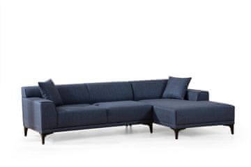 Atelier Del Sofa Kutna garnitura, Plava, Petra R Corner - Blue