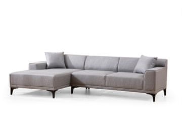 Atelier Del Sofa Kutna garnitura, Svijetlo siva, Petra L Corner - Light Grey