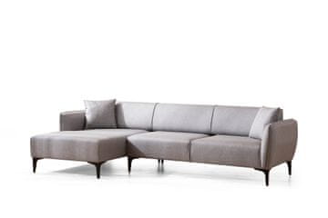 Atelier Del Sofa Kutna garnitura, Sivo, Belissimo Left - Grey