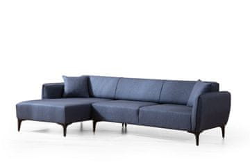 Atelier Del Sofa Kutna garnitura, Plava, Belissimo Left - Blue