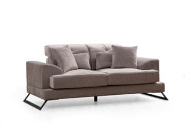 Atelier Del Sofa Dvosjed, Svijetlo siva, Frido - Light Grey