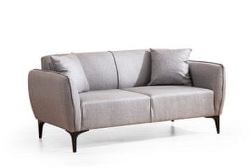 Atelier Del Sofa Dvosjed, Sivo, Belissimo - Grey