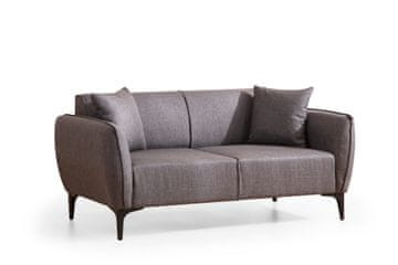 Atelier Del Sofa Dvosjed, Tamno siva, Belissimo - Dark Grey