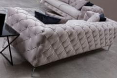 Atelier Del Sofa Dvosjed COMO svijetlosivi, Como - Light Grey
