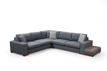 Atelier Del Sofa Kutna garnitura LOOP 5, antracit, Loop 5