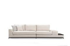 Atelier Del Sofa Četverosjed, LINE s integriranim stolićem, bež, Line With Side Table - Beige