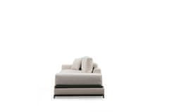 Atelier Del Sofa Četverosjed, LINE s integriranim stolićem, bež, Line With Side Table - Beige