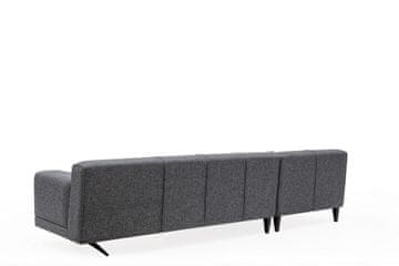Atelier Del Sofa Kutna garnitura, JIVAGO, siva, lijeva, Jivago Corner Left (Chl-2R) - Grey