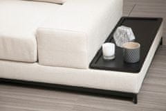 Atelier Del Sofa Četverosjed, LINE s integriranim stolićem, bež, Line With Side Table - Beige