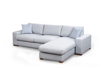 Atelier Del Sofa Kutna garnitura, LOOP 12, svjetlo siva, Loop 12