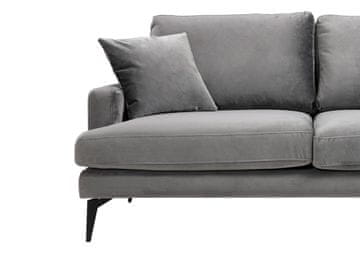 Atelier Del Sofa Dvosjed PAPIRA siva, Papira 2 Seater - Grey