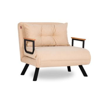 Atelier Del Sofa Fotelja na razvlačenje SANDO bež, Sando Single - Cream