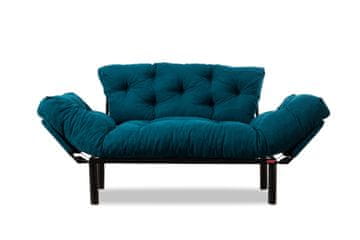 Atelier Del Sofa Dvosjed na razvlačenje NITTA petrol, Nitta - Petrol Blue