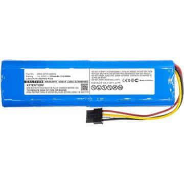 CoreParts Baterija za Xiaomi Usisavač 74.9Wh 14.4V Li-ion 5200mAh Mi RoboMijia, Roborock S50, MBXVAC-BA0133