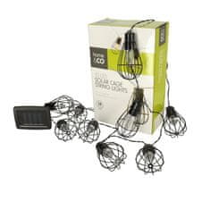 MG Garland solarni lanac 10 LED 3.8m, crno