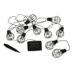 MG Garland solarni lanac 10 LED 3.8m, crno