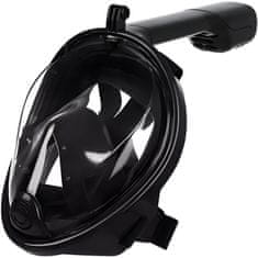 MG Full Face maska za ronjenje S/M, crno