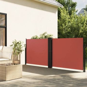 Vidaxl Uvlačna bočna tenda od terakote 100 x 600 cm
