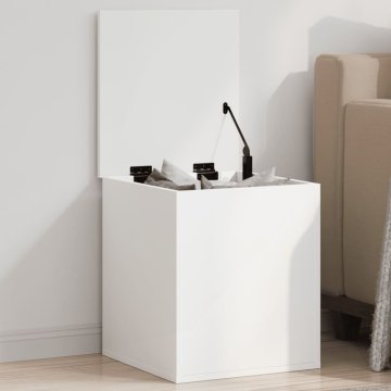 Vidaxl Komoda, bijela, 40x42x46 cm, materijal na bazi drva