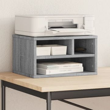 Vidaxl Stalak za pisač, sivi hrast sonoma, 40x32x22,5 cm