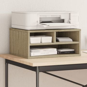 Vidaxl Stalak za pisač, Sonoma hrast, 49x40x22,5 cm