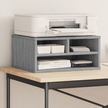 Vidaxl Stalak za pisač, sivi hrast sonoma, 49x40x22,5 cm