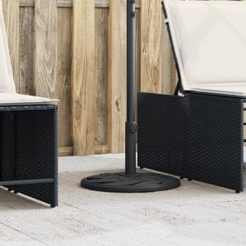 Vidaxl Podnožje suncobrana za šipke Ø38/48 mm, 12 kg, okruglo