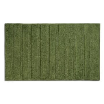 Kela Prostirka za kupanje KL-24705 Megan 100% pamuk zelena boja mahovine 80,0x50,0x1,6cm