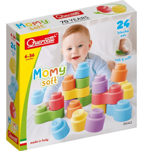  Quercetti Momy Soft kocke, 6-36 mjeseci, 24/1