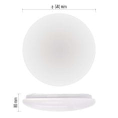 EMOS Fioni LED nadogradna stropna svjetiljka, okrugla, 18W, neutralno bijela