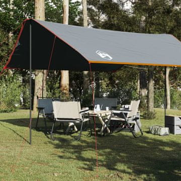 Vidaxl Cerada za kampiranje, narančasta, 460x305x210 cm, vodootporna