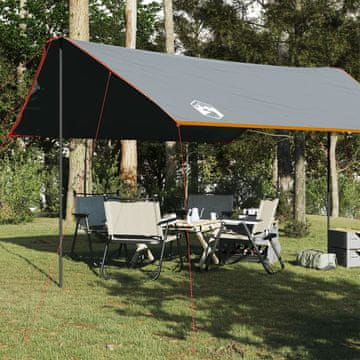 Vidaxl Cerada za kampiranje, narančasta, 460x305x210 cm, vodootporna