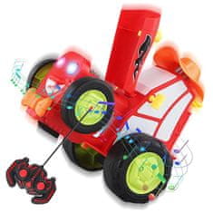 Cool Mango dječji automobil na daljinsko upravljanje za skokove i trikove, crveni - Crazycar