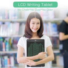 Netscroll Pametna LCD tablica za crtanje i pisanje s olovkom, digitalna grafička ploča s gumbom za brisanje, višekratna uporaba, za djecu i odrasle, TabletArt