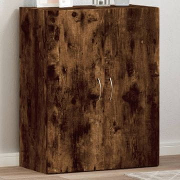 Vidaxl Ormar za spise dimljeni hrast 60x32x77,5 cm
