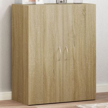 Vidaxl Ormar za spise Sonoma hrast 60x32x77,5 cm