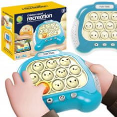 Dexxer Silikonski pop It Antistirana igra Plava emoji igra