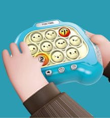 Dexxer Silikonski pop It Antistirana igra Plava emoji igra