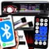 Dexxer 1DIN 12V LCD FM auto radio 4x50W USB Bluetooth SD + daljinski RENEW FORCE